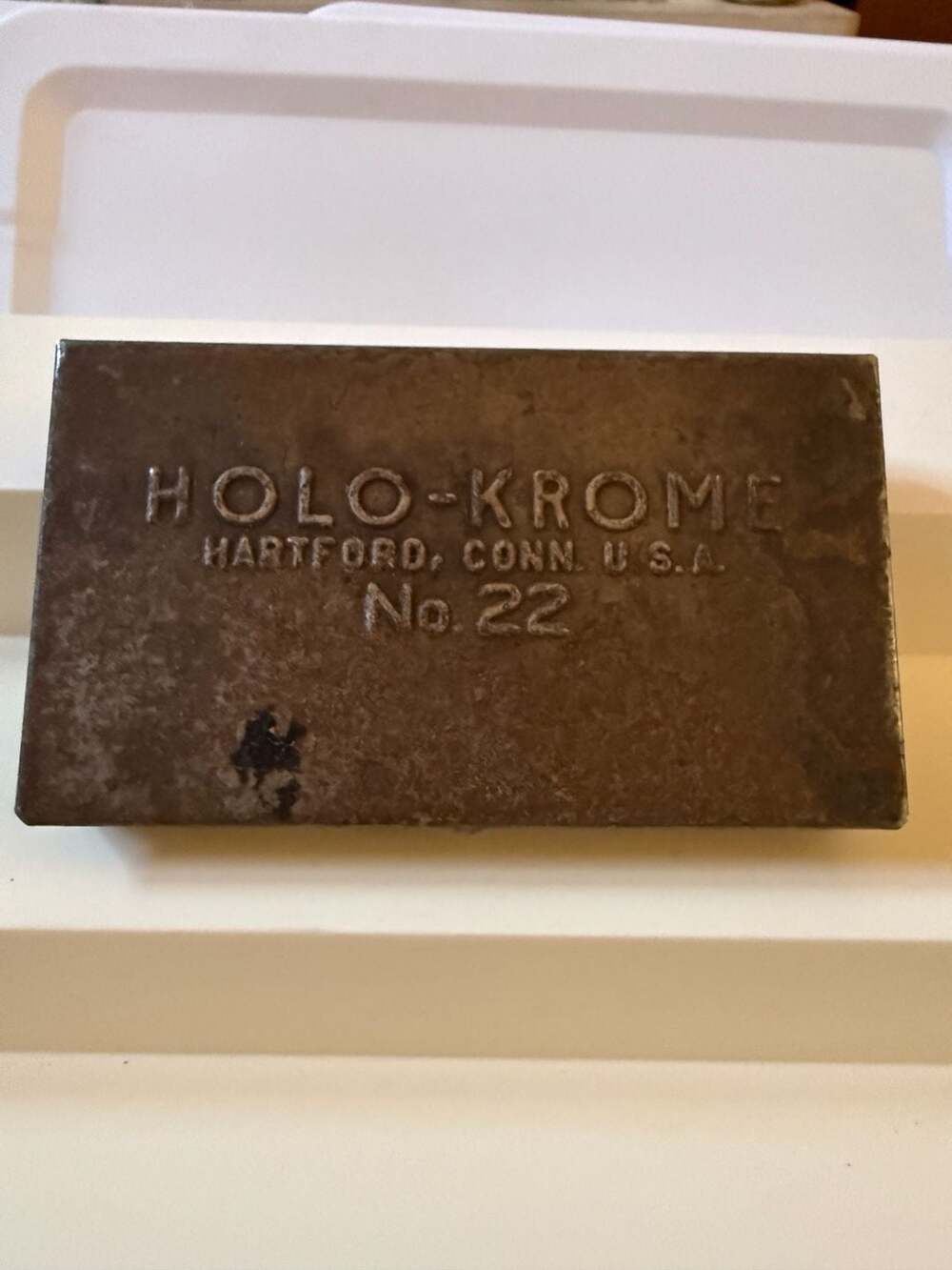 Vintage Holo-Krome No. 22 Metal Allen Key Wrench Set Box